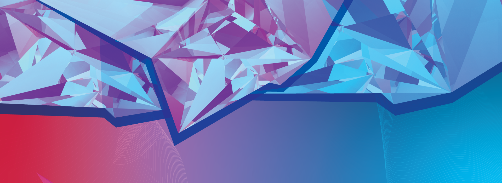 pink and blue abstract banner